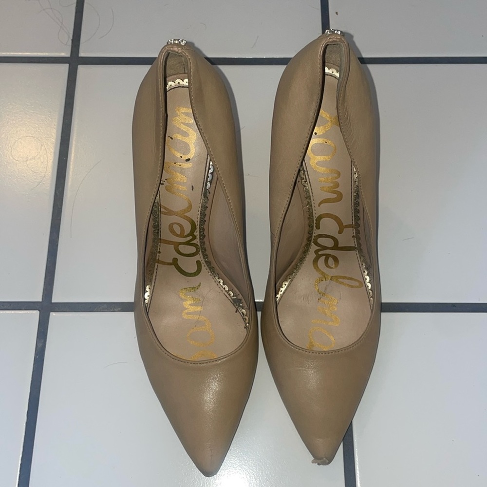 Sam Edelman Beige Heels